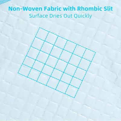 Animales pequeños Estilo saludable Entrenamiento de aseo en interiores almohadilla de orina para mascotas absorbente 56 x 56 cm