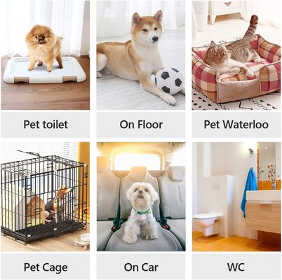 Accesorios de secado rápido para orina de mascotas para animales pequeños de tejidos absorbentes y no tejidos