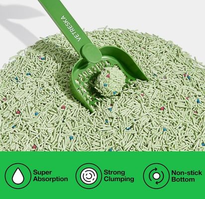 Desodorante arena de basura para gatos personalizada libre de polvo biodegradable perfumada de múltiples colores