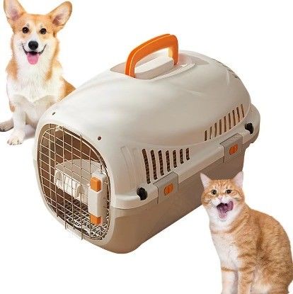 Maleta portátil para mascotas de excursión 5-10kgCaja de transporte Caja de aire para gatos Caja para mascotas Caja para perros Caja de transporte para mascotas