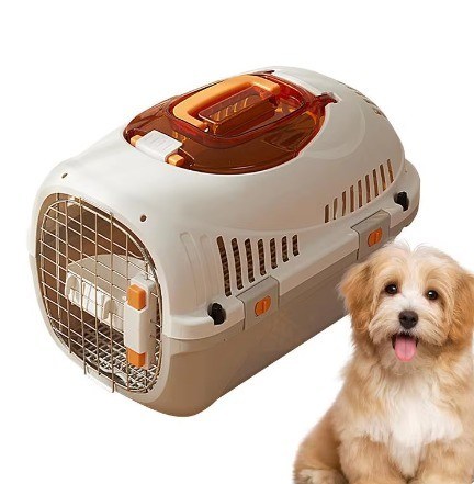 Cargador portátil para mascotas de viaje de metal modelo sólido para el transporte de gatos y durabilidad