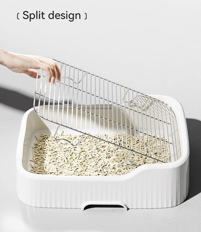 Diseños ODM Venta superior Diseño separado Urinal de plástico de orina Indoor Perro de mascotas Entrenamiento de aseos bandeja de vagina con cajón