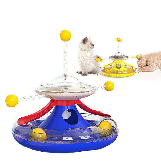 Gatos Animales pequeños Adecuado Popular Gato Gatito Juguetes de pelota de pista Pelotas de animación de mascotas