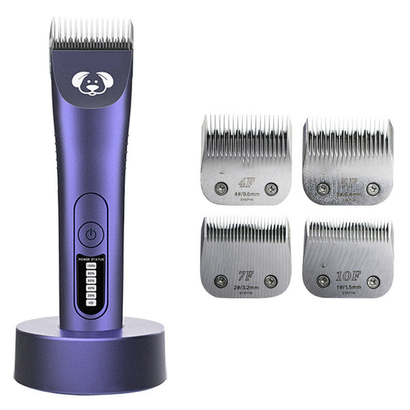 Modern Style Cortador de pelo para mascotas Trimmer Herramienta de aseo con batería para mascotas grandes