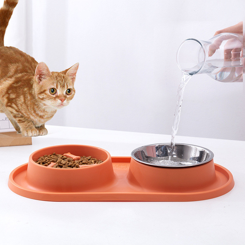 Comida seca húmeda y cruda Cuenco de alimentación lenta para perros gatos Animales pequeños Cuenco de alimentación lenta