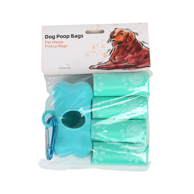 PB-02 Bolsas biodegradables de excremento para perros y dispensador de excremento para mascotas